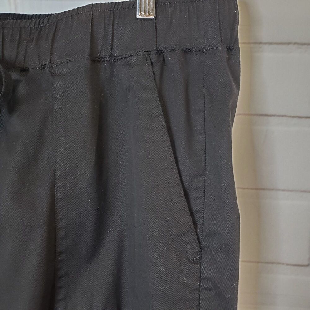 Buffalo David Bitton Black Tencel Loose Jogger Pants womens size L large - Picture 8 of 8